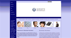 Desktop Screenshot of absolutenumbers.co.uk